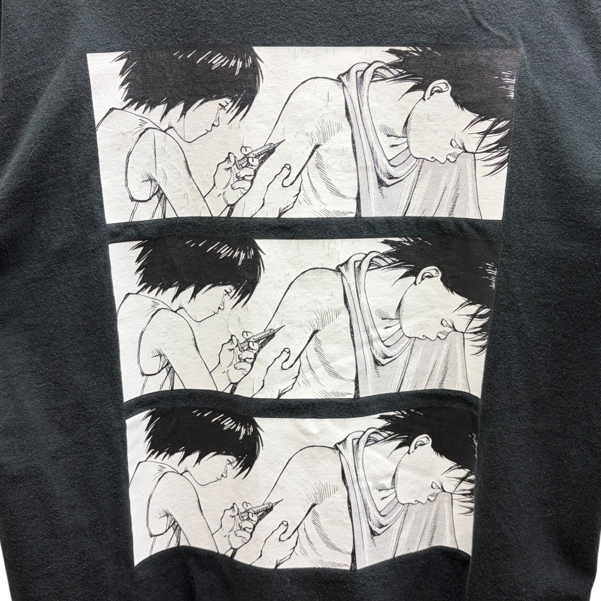 Supreme×AKIRA syringe teeバックプリントTシャツ 古着・中古-4枚目のアイテム画像