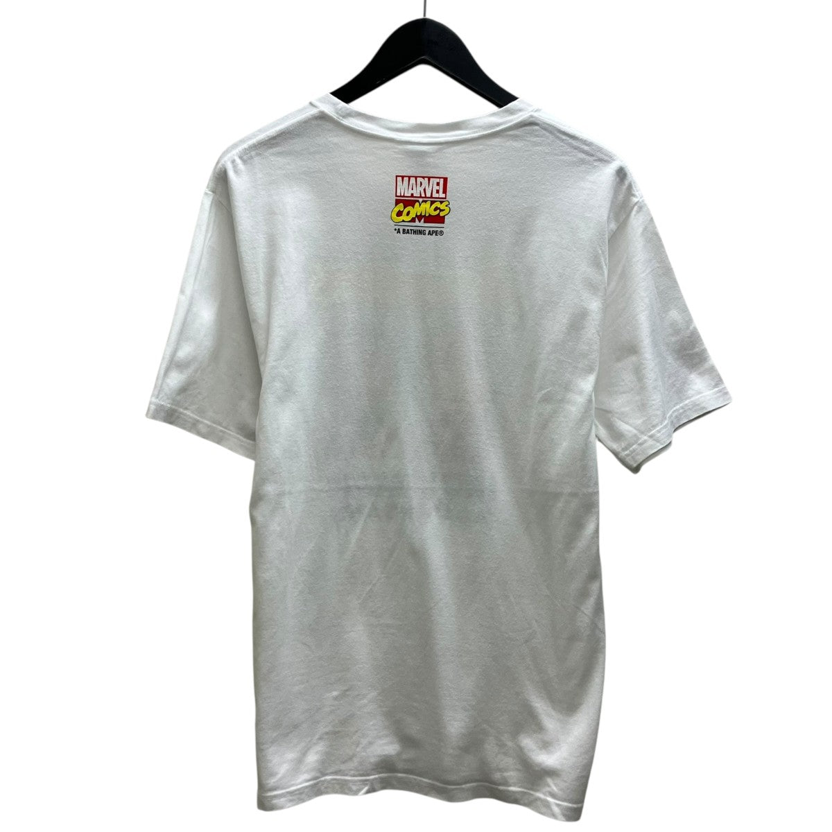 A BATHING APE×MARVEL プリントTシャツ 古着・中古-2枚目のアイテム画像