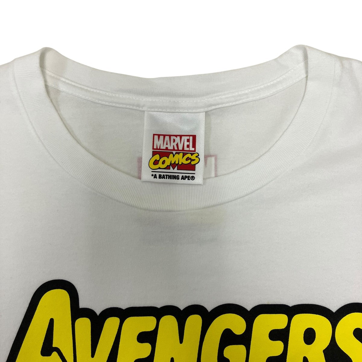 A BATHING APE×MARVEL プリントTシャツ 古着・中古-6枚目のアイテム画像