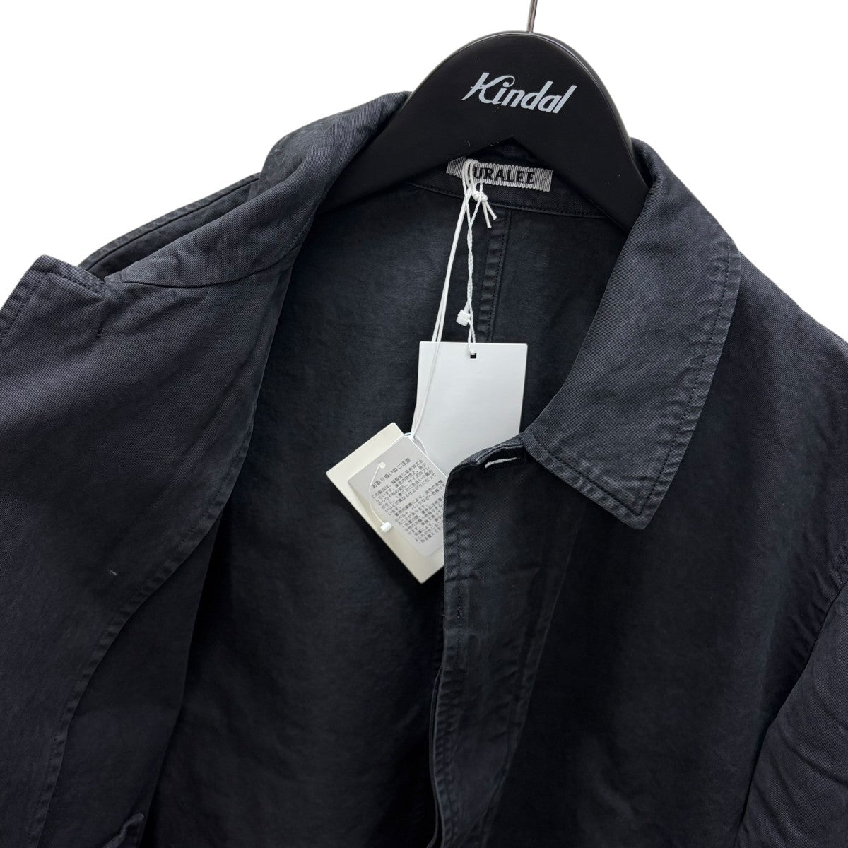 AURALEE 26SS GARMENT-DYED FINX LIGHT CHINO BLOUSON ライトチノブルゾン 古着・中古-4枚目のアイテム画像