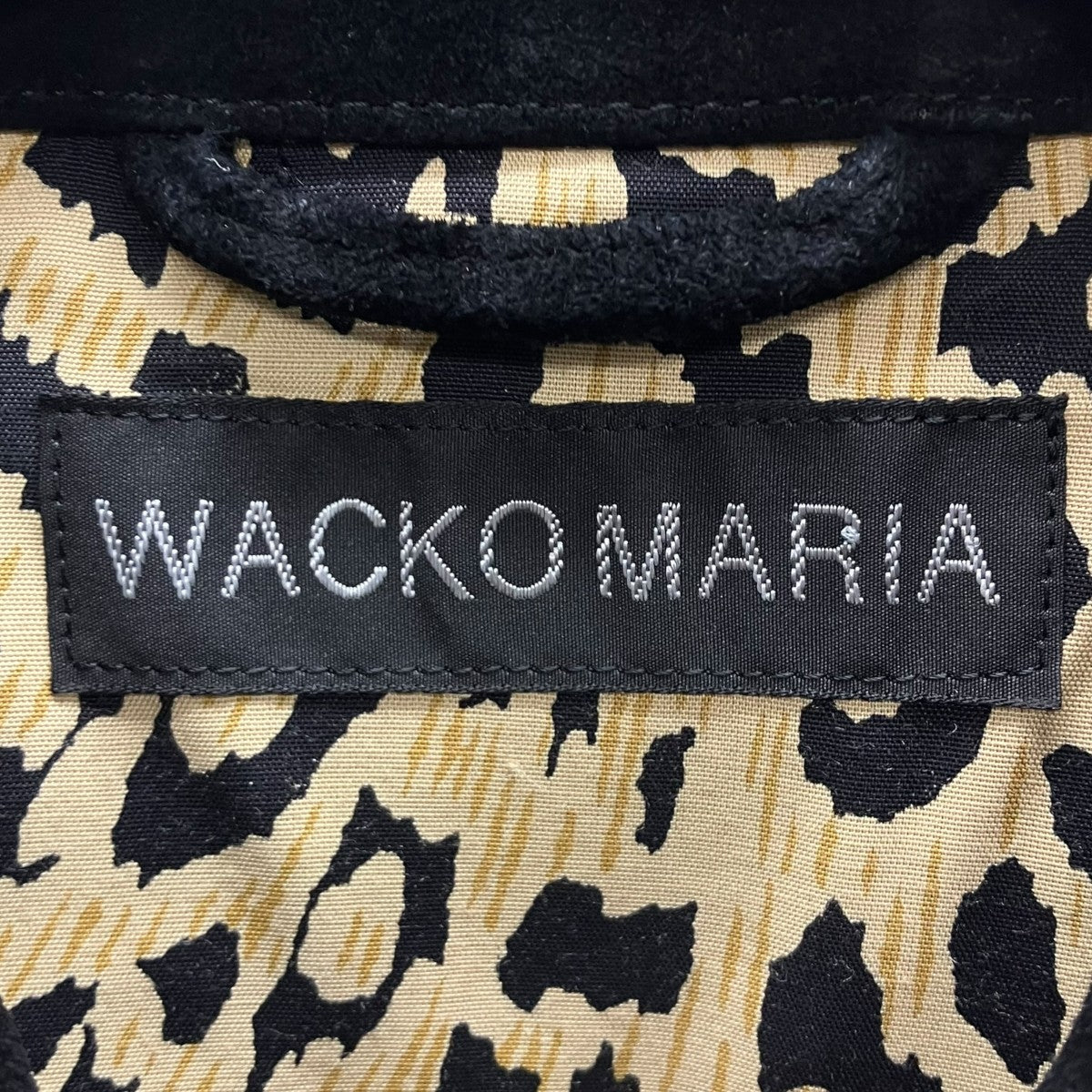 ワコマリア　野村訓市着用　スウェード　レザー　トラッカージャケット 26ss WACKO MARIA】ワコマリアのスエードレザートラッカージャケット