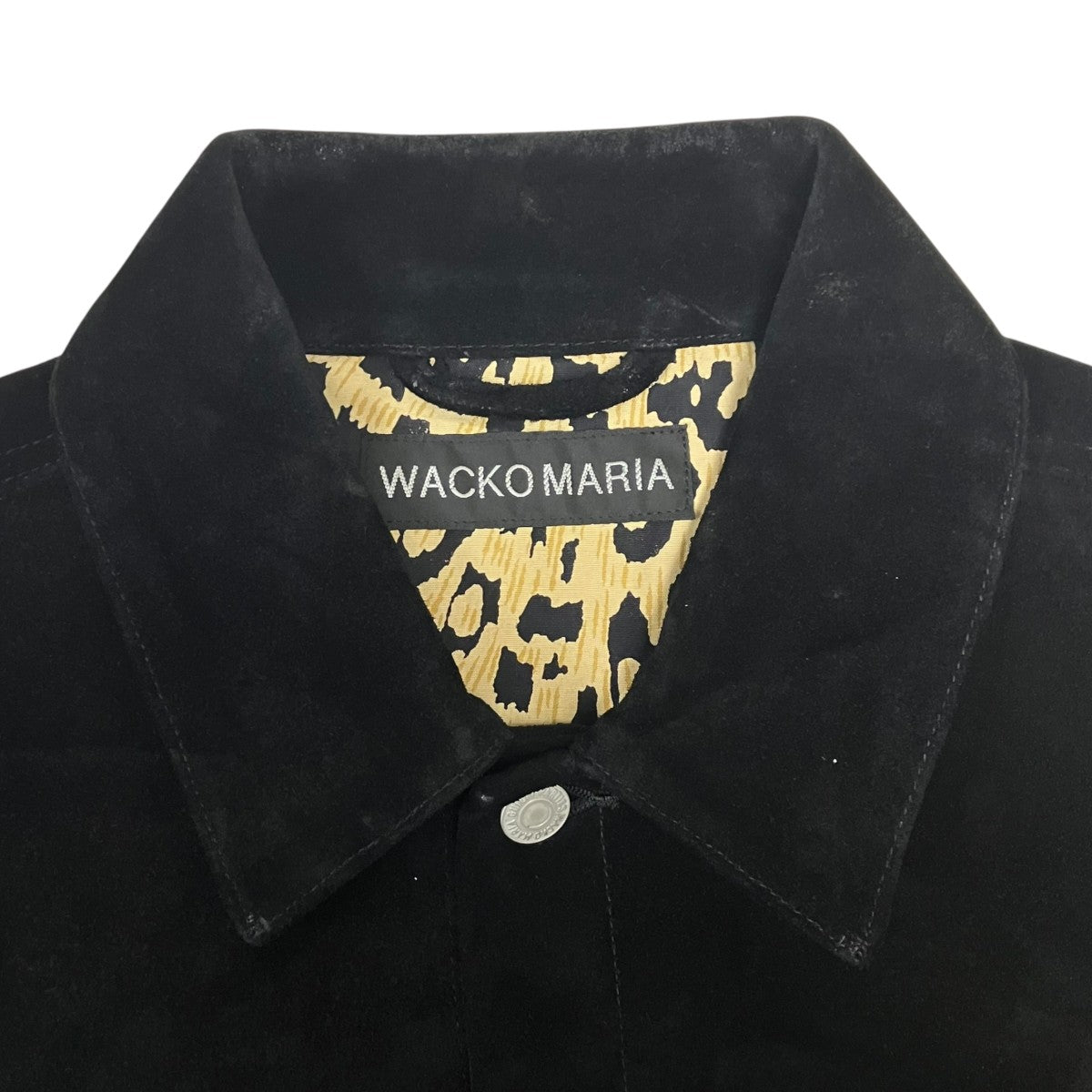 ワコマリア　野村訓市着用　スウェード　レザー　トラッカージャケット 26ss WACKO MARIA】ワコマリアのスエードレザートラッカージャケット