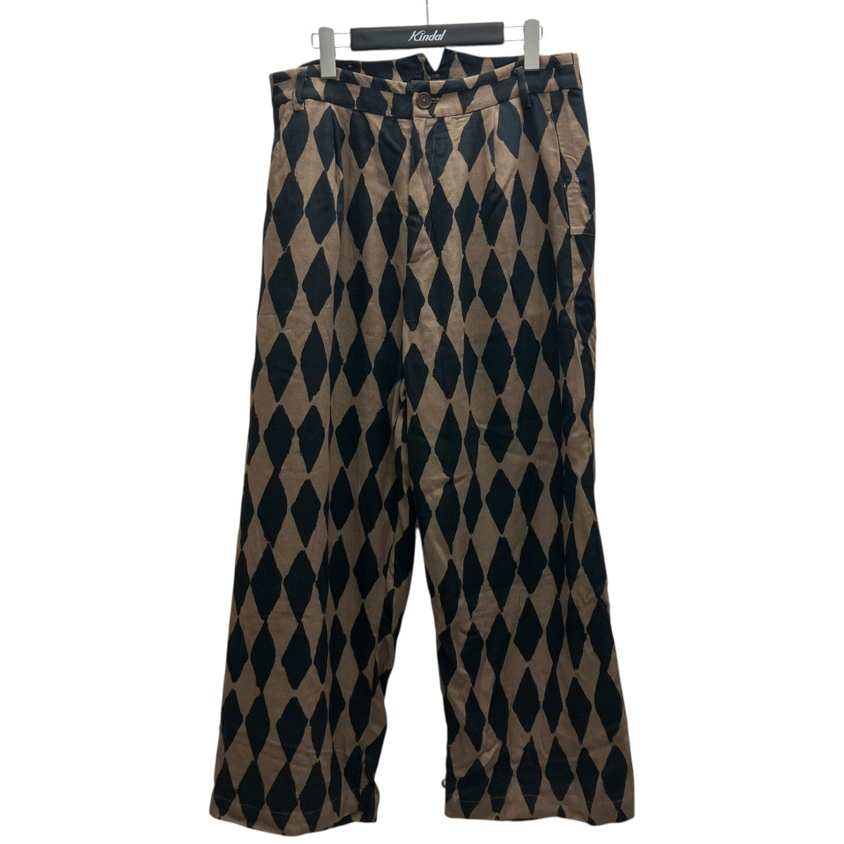 ALEKSANDR MANAMIS BUTTION LEG LOOSE PANTS ワイドパンツ 古着・中古-1枚目のアイテム画像