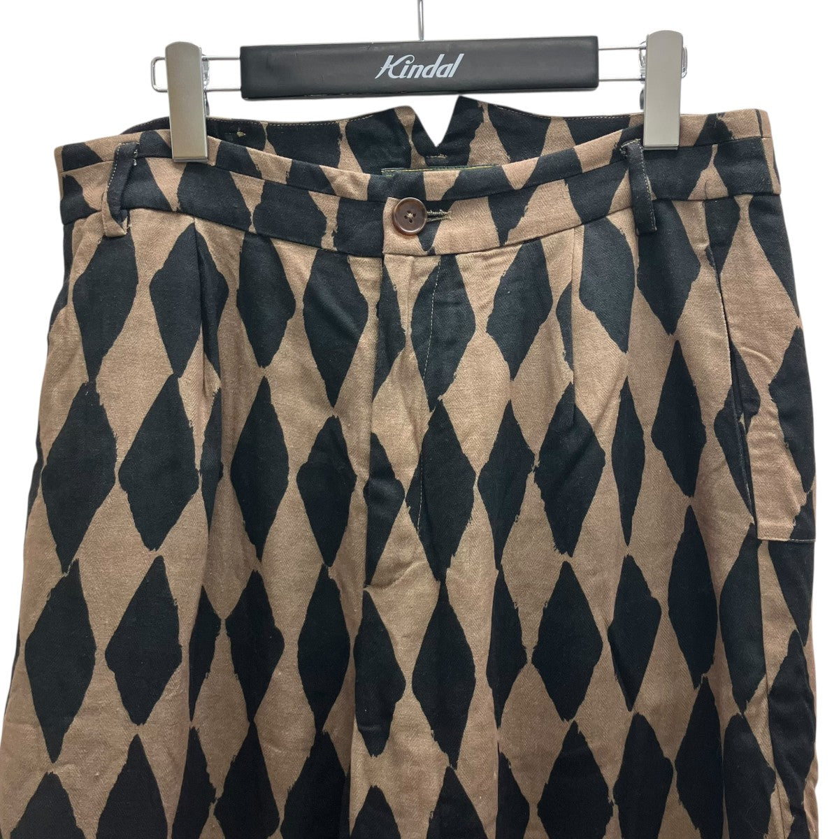 ALEKSANDR MANAMIS BUTTION LEG LOOSE PANTS ワイドパンツ 古着・中古-3枚目のアイテム画像