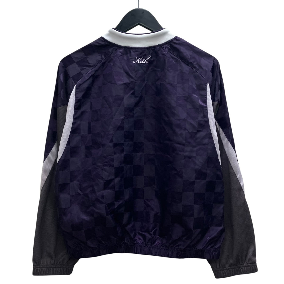 KITH Checkered Satin Dayton Combo Pullover ゲームシャツ 古着・中古-2枚目のアイテム画像
