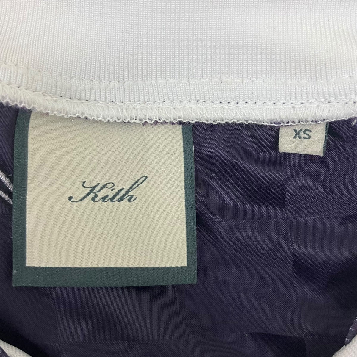 KITH Checkered Satin Dayton Combo Pullover ゲームシャツ 古着・中古-6枚目のアイテム画像