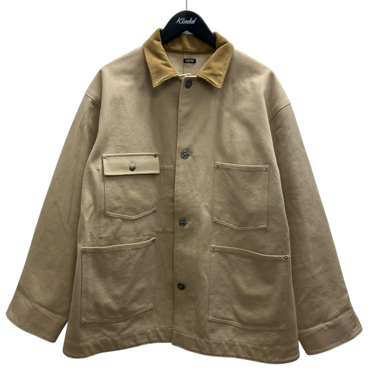 LES SIX カバーオールジャケット 古着・中古-1枚目のアイテム画像