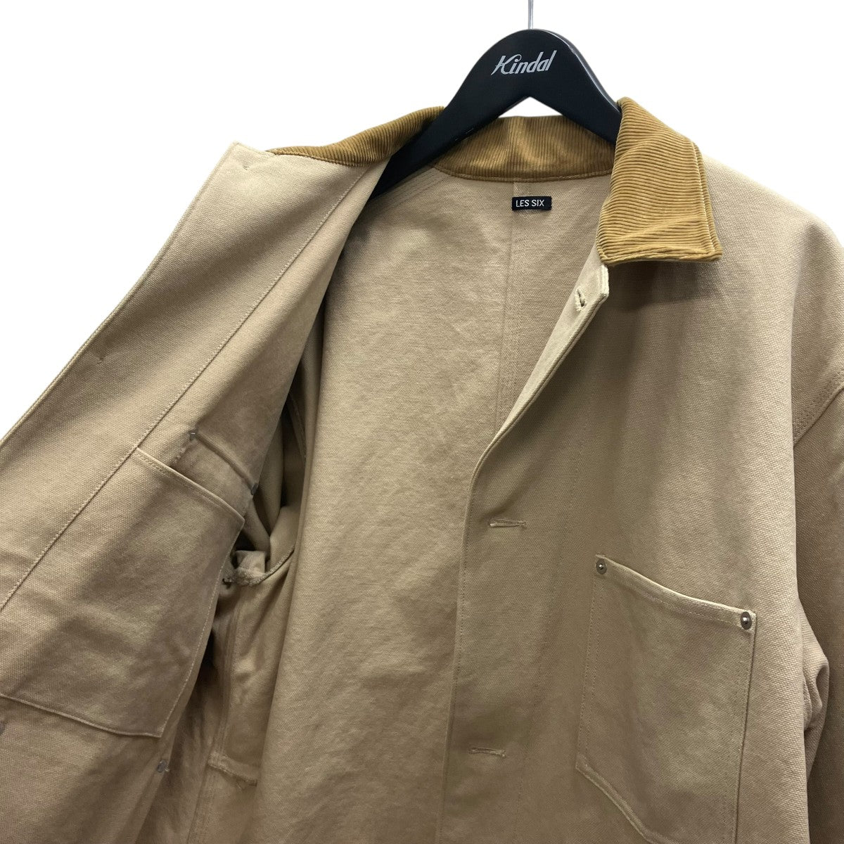 LES SIX カバーオールジャケット 古着・中古-5枚目のアイテム画像