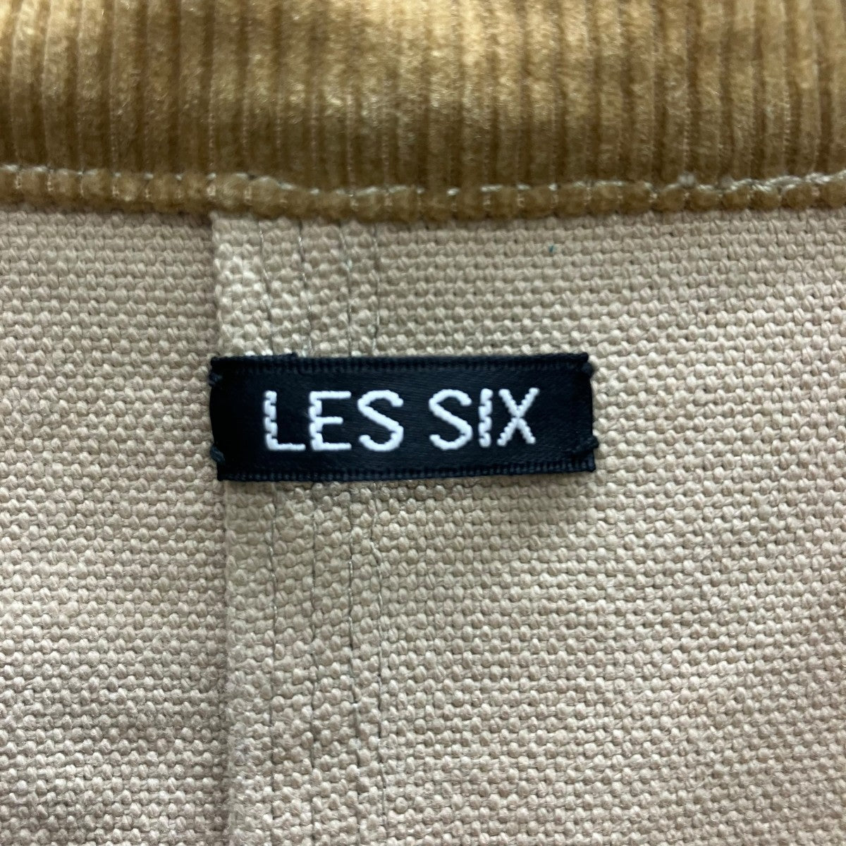 LES SIX カバーオールジャケット 古着・中古-7枚目のアイテム画像
