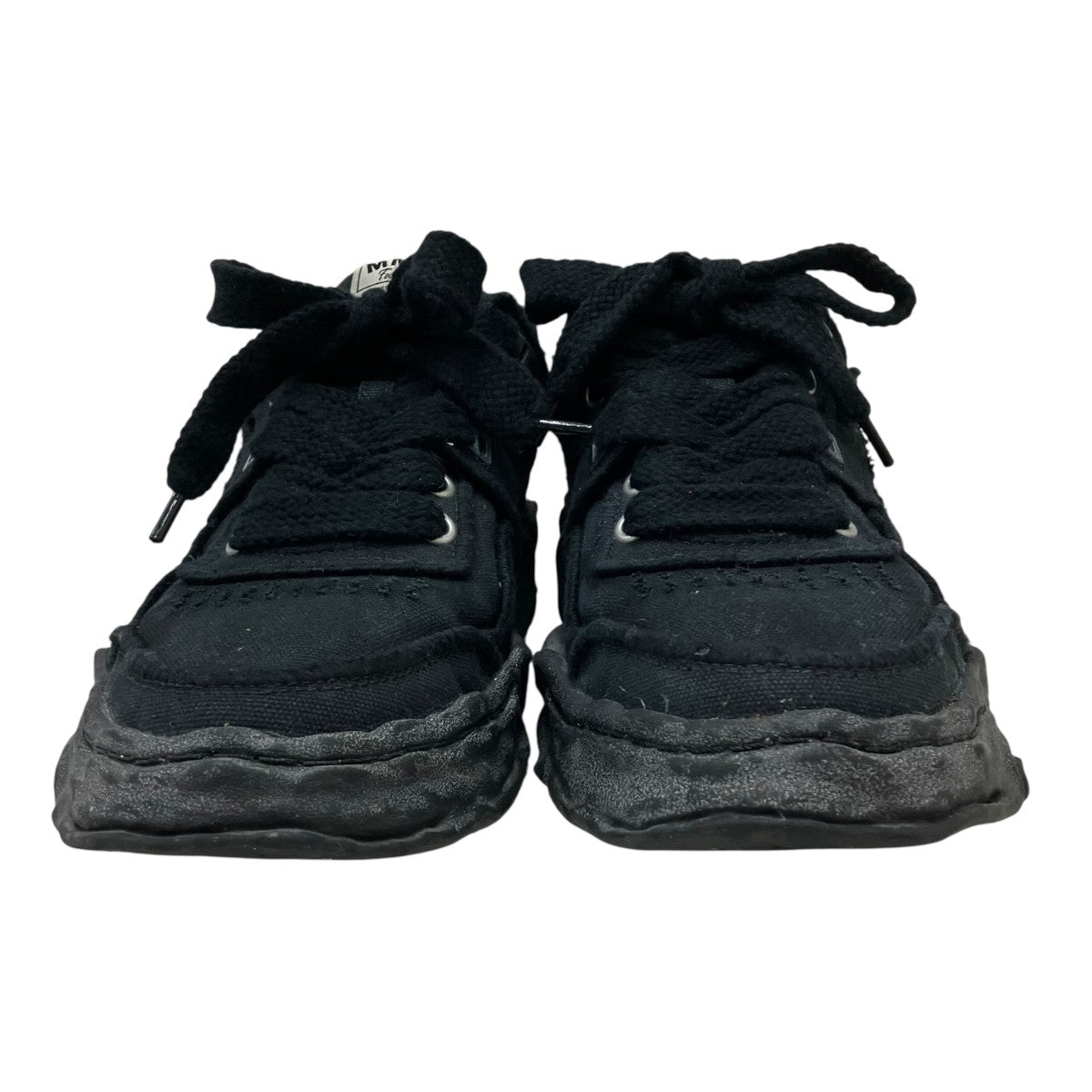 Maison MIHARA YASUHIRO PARKER OG Sole Vintage Effect Embroidered Canvas Low-top Sneaker ローカットスニーカー 古着・中古-2枚目のアイテム画像