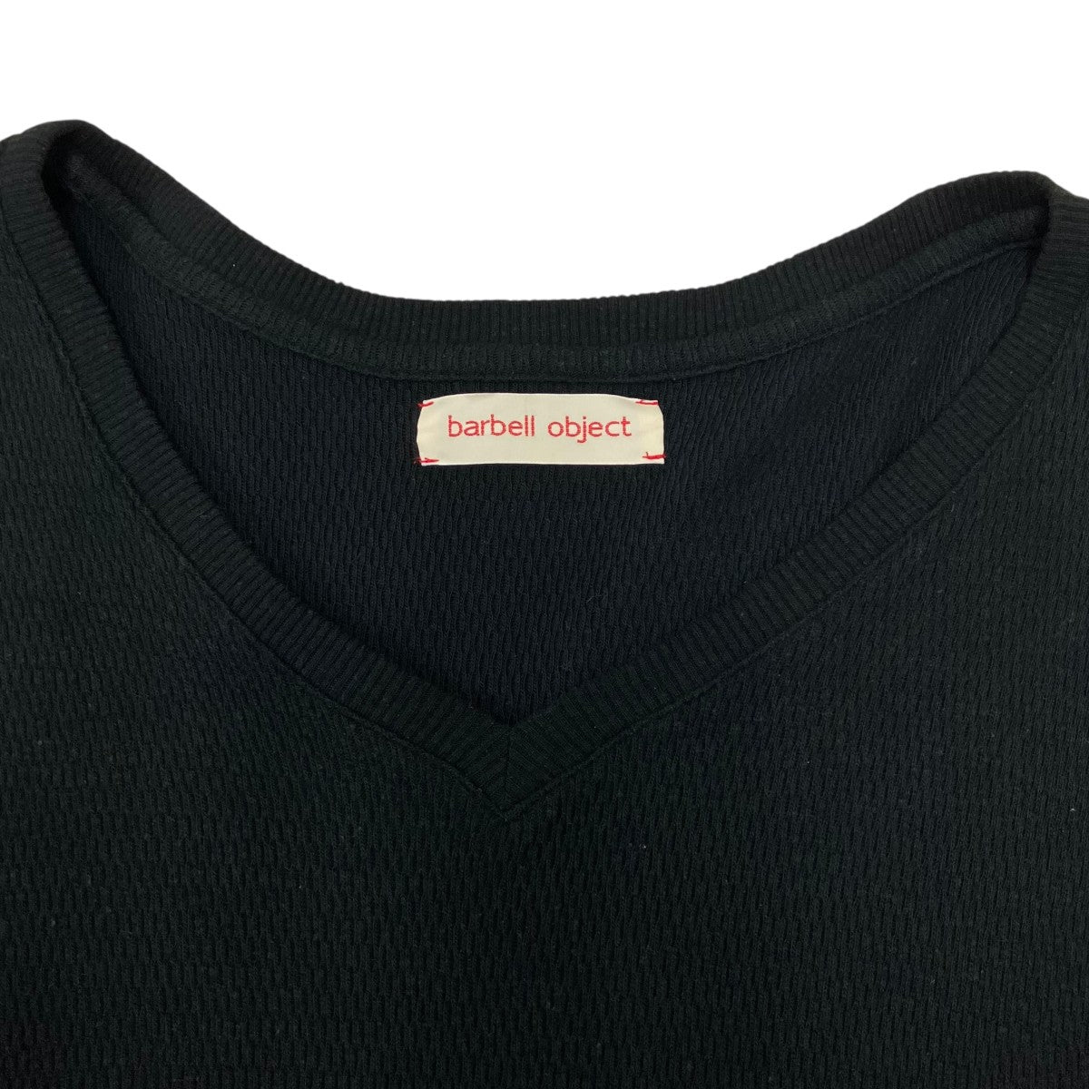 barbell object nep v top ネップカットソー 古着・中古-6枚目のアイテム画像