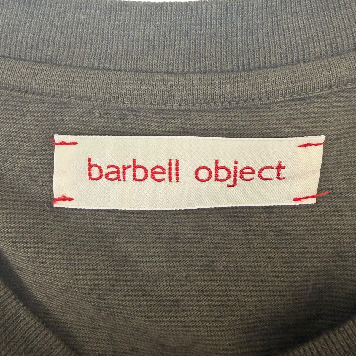 barbell object bo top クルーネックニット 古着・中古-5枚目のアイテム画像