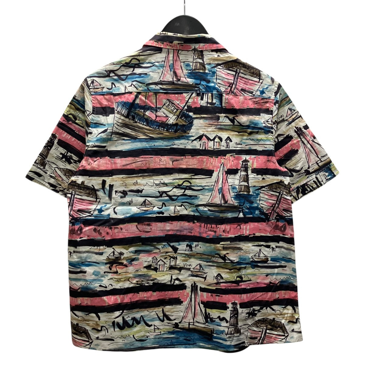 BURBERRY 開襟シャツ 古着・中古-3枚目のアイテム画像