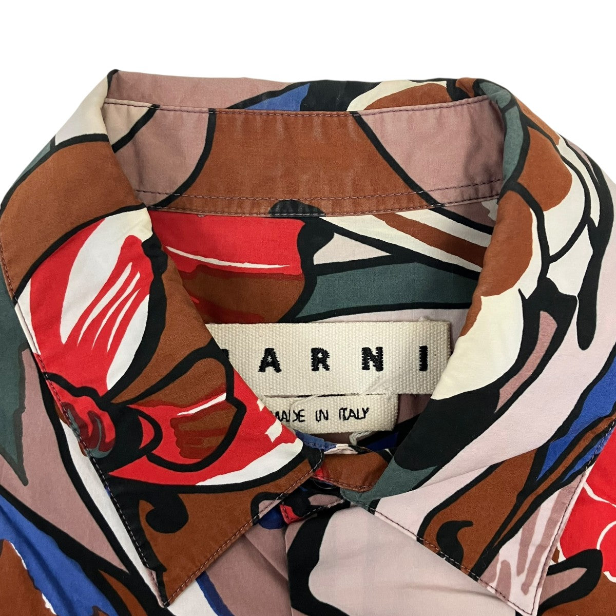 MARNI 総柄シャツ 古着・中古-5枚目のアイテム画像