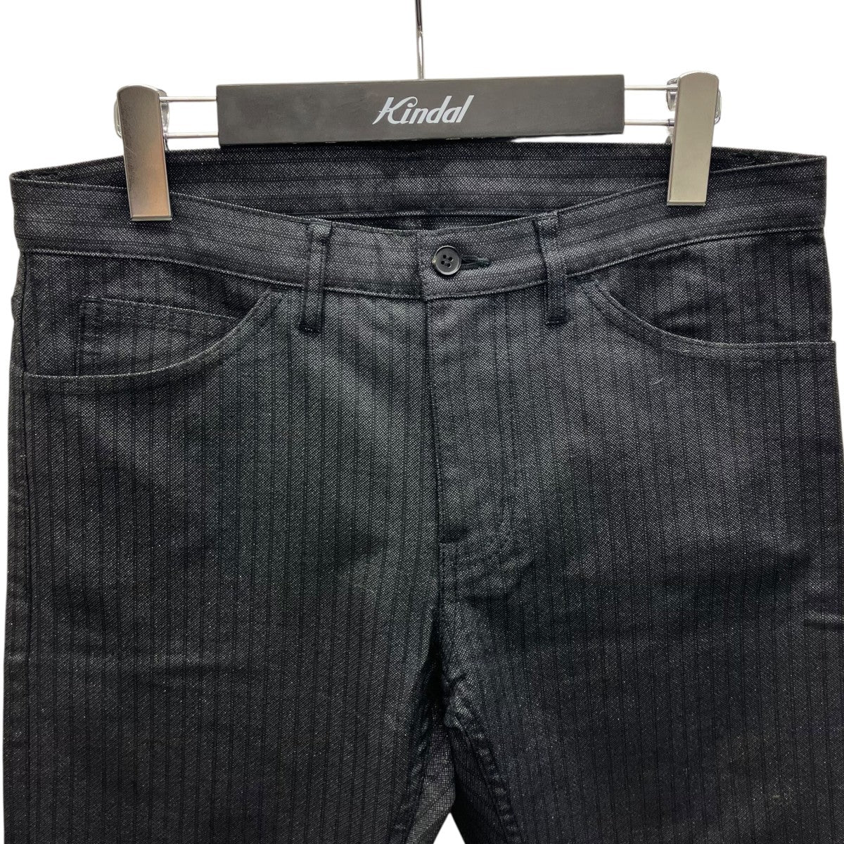 COMME des GARCONS グリッターストライプパンツ 古着・中古-2枚目のアイテム画像