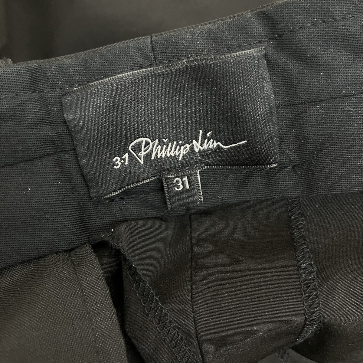 3．1 phillip lim(スリーワンフィリップリム) スラックス ブラック