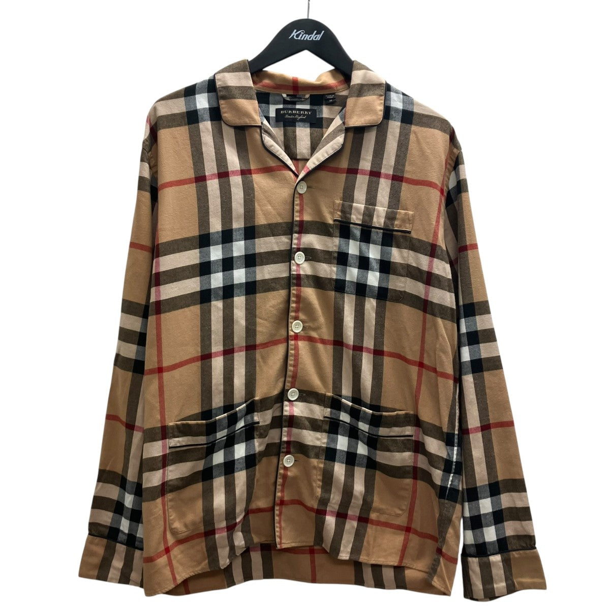 BURBERRY チェックシャツ 古着・中古-1枚目のアイテム画像