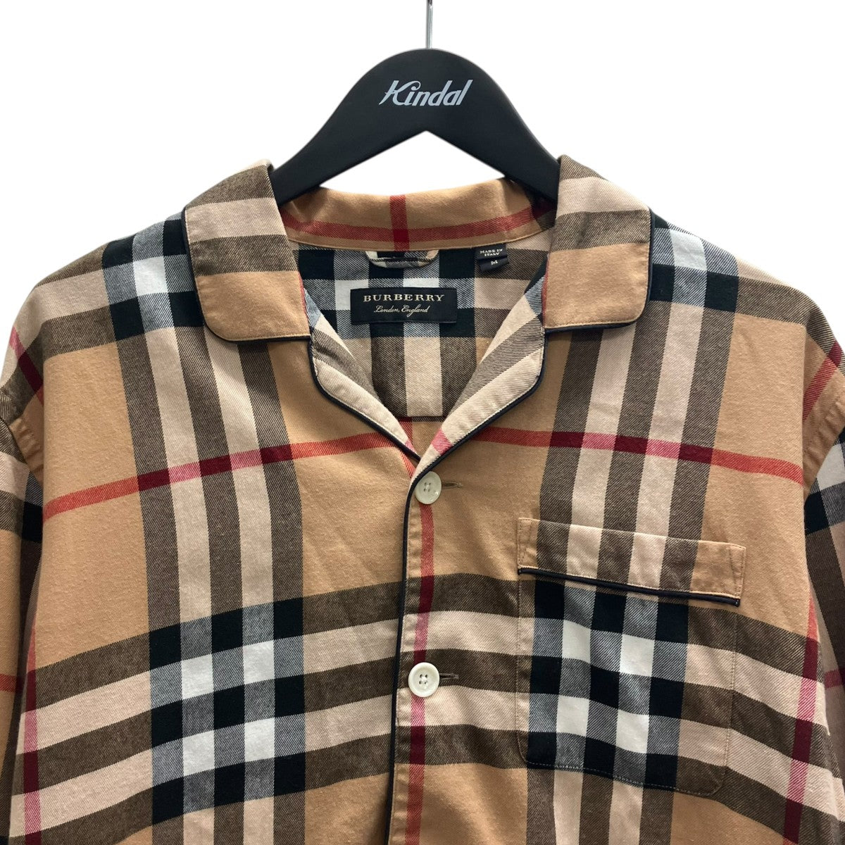BURBERRY チェックシャツ 古着・中古-3枚目のアイテム画像