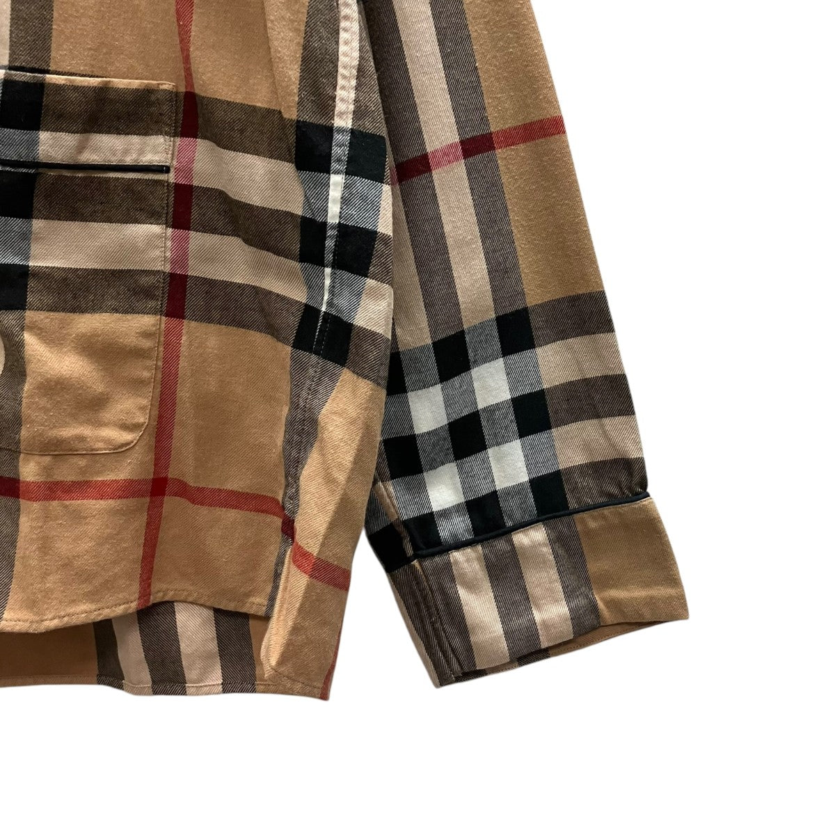 BURBERRY チェックシャツ 古着・中古-5枚目のアイテム画像