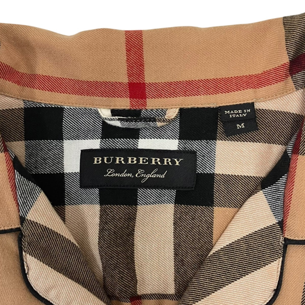 BURBERRY チェックシャツ 古着・中古-6枚目のアイテム画像