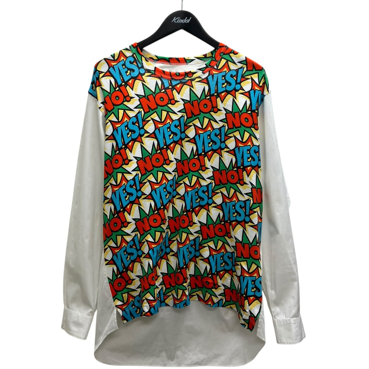 COMME des GARCONS SHIRT 総柄シャツ 古着・中古-1枚目のアイテム画像
