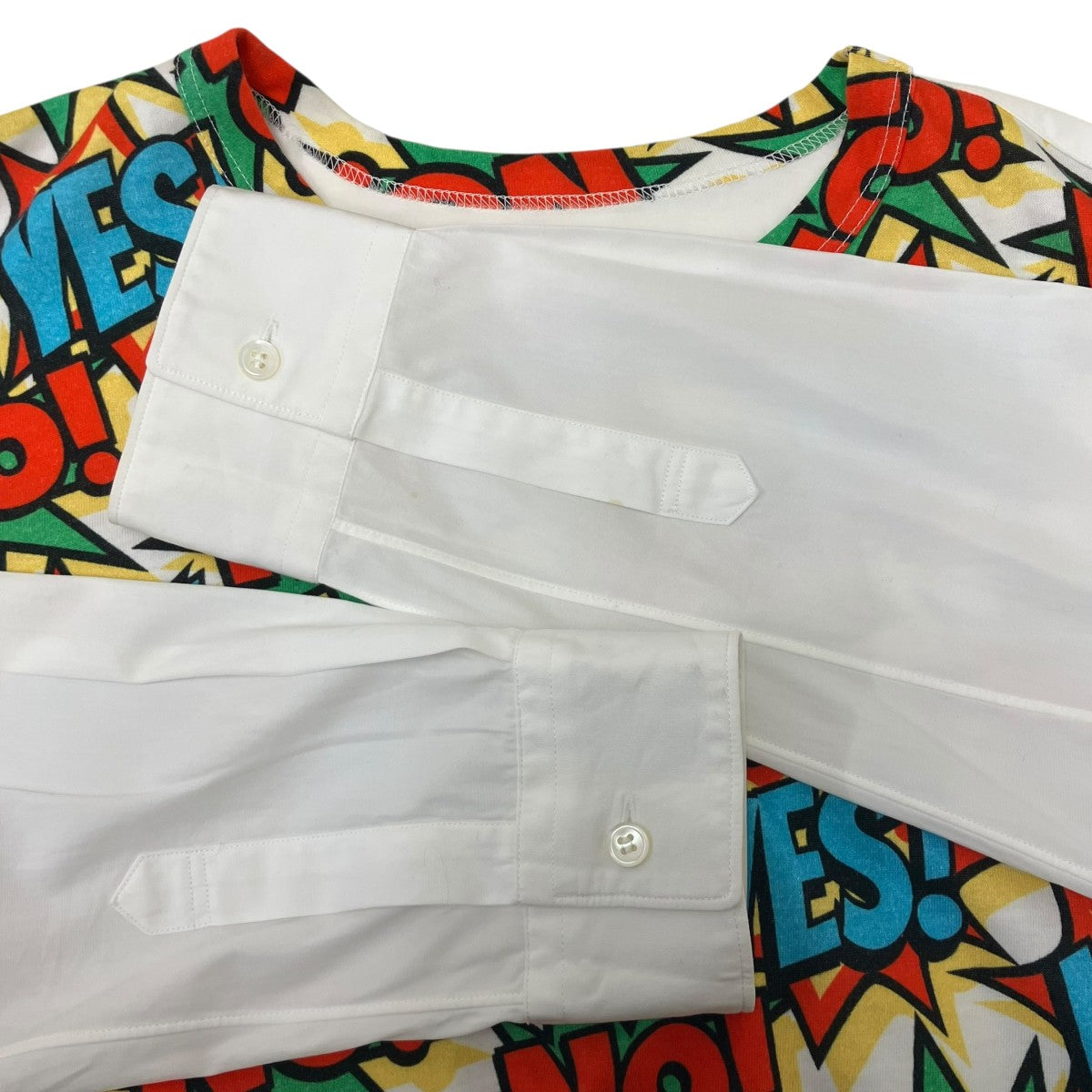 COMME des GARCONS SHIRT 総柄シャツ 古着・中古-4枚目のアイテム画像