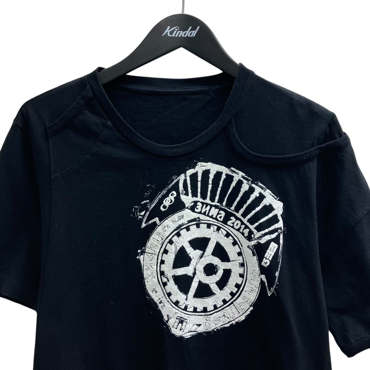 Maison Margiela 胸ロゴＴシャツ 古着・中古-3枚目のアイテム画像