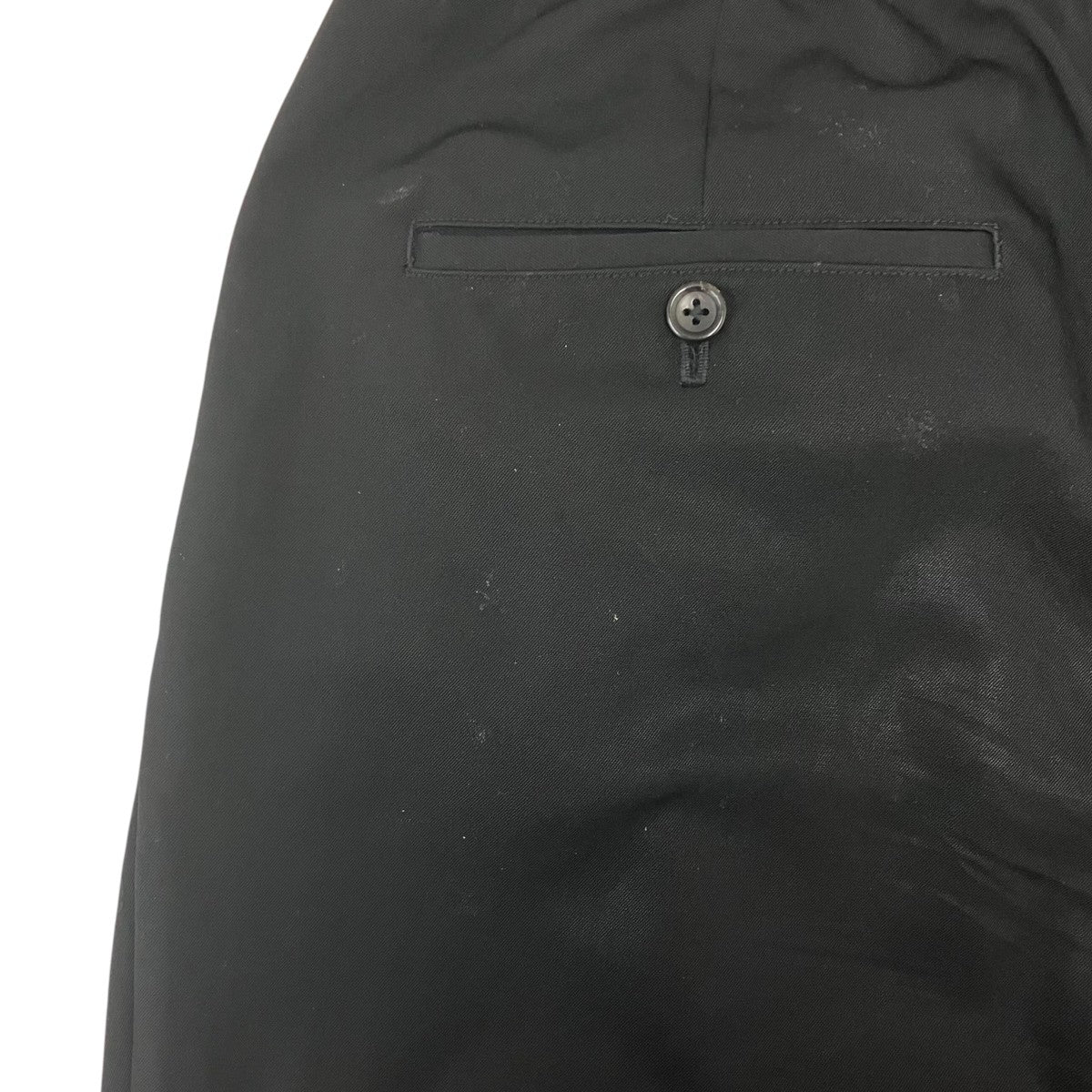 Graphpaper Scale Off Gabardine Two Tuck Wide Trousers タックワイドパンツ 古着・中古-8枚目のアイテム画像