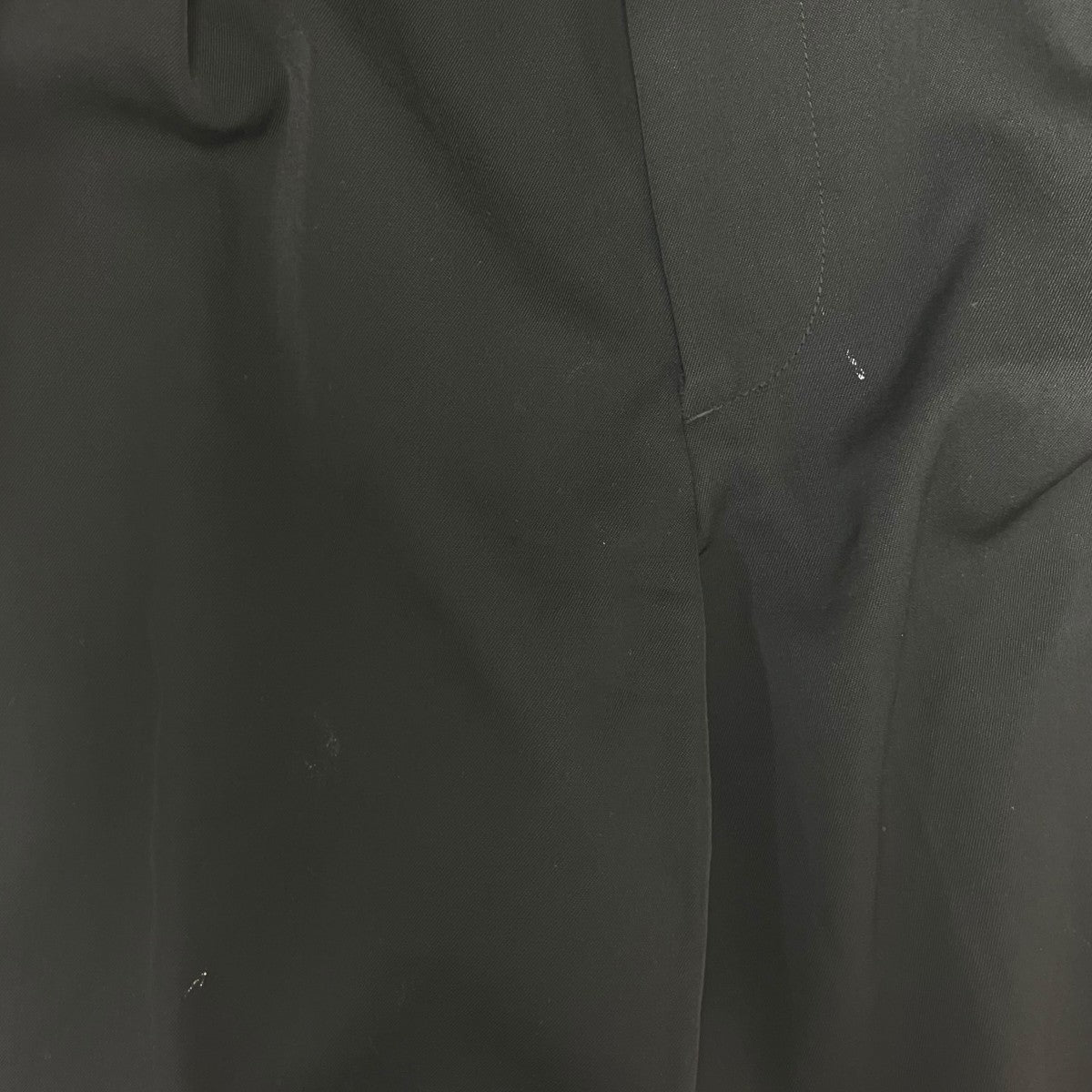Graphpaper Scale Off Gabardine Two Tuck Wide Trousers タックワイドパンツ 古着・中古-9枚目のアイテム画像