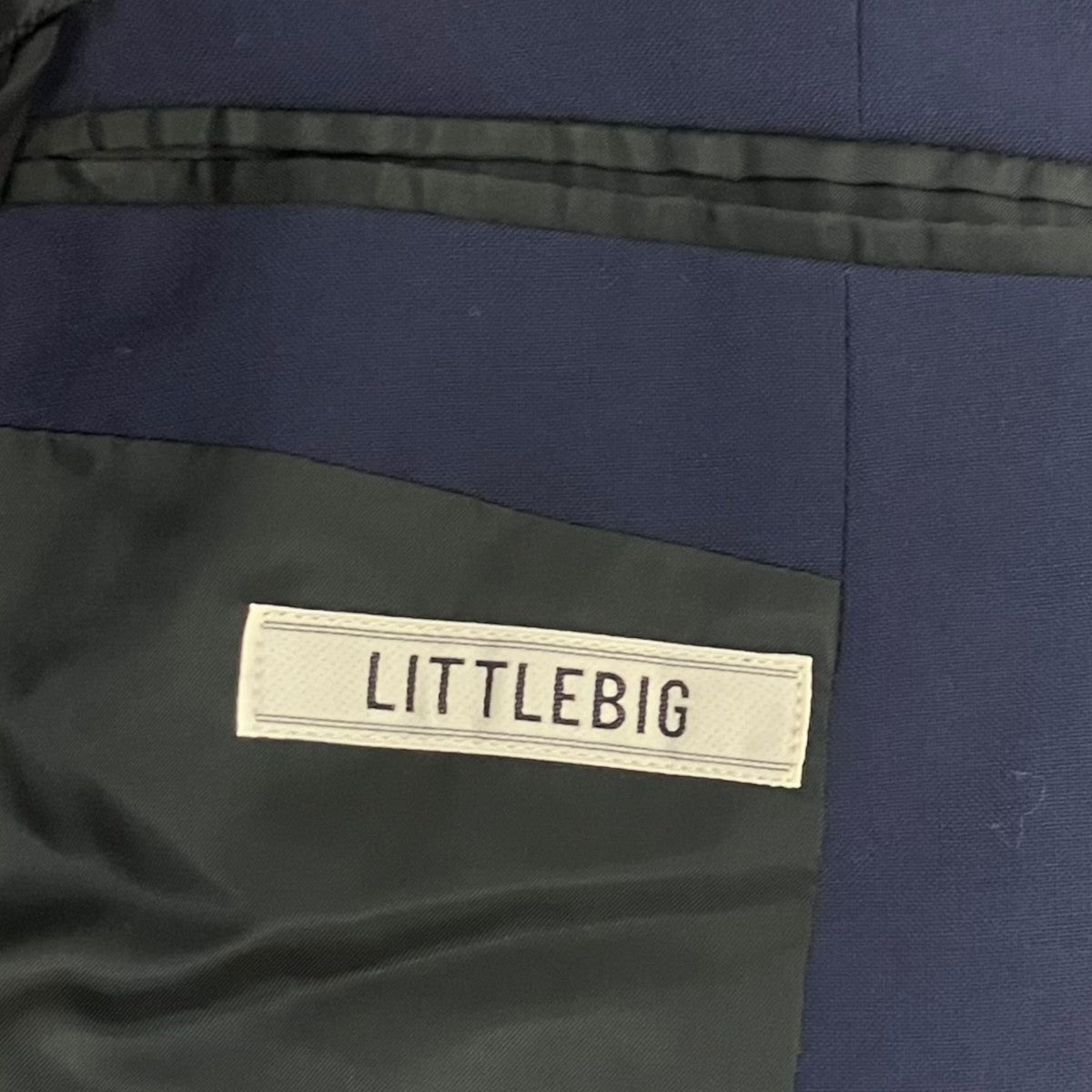 littlebig 17aw ネイビーセットアップ LITTLEBIG - 【残り一点】Black Low Jacket | ACRMTSM ONLINE STORE