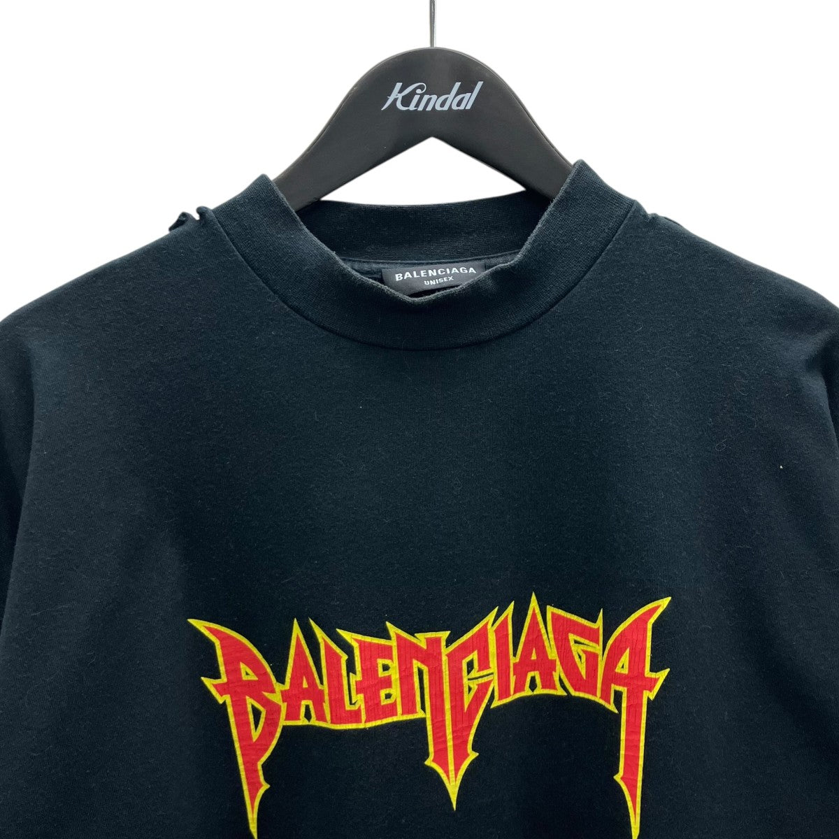 BALENCIAGA ロゴプリント 長袖シャツ BALENCIAGA（バレンシアガ） 24SS プリント長袖Tシャツ カットソー