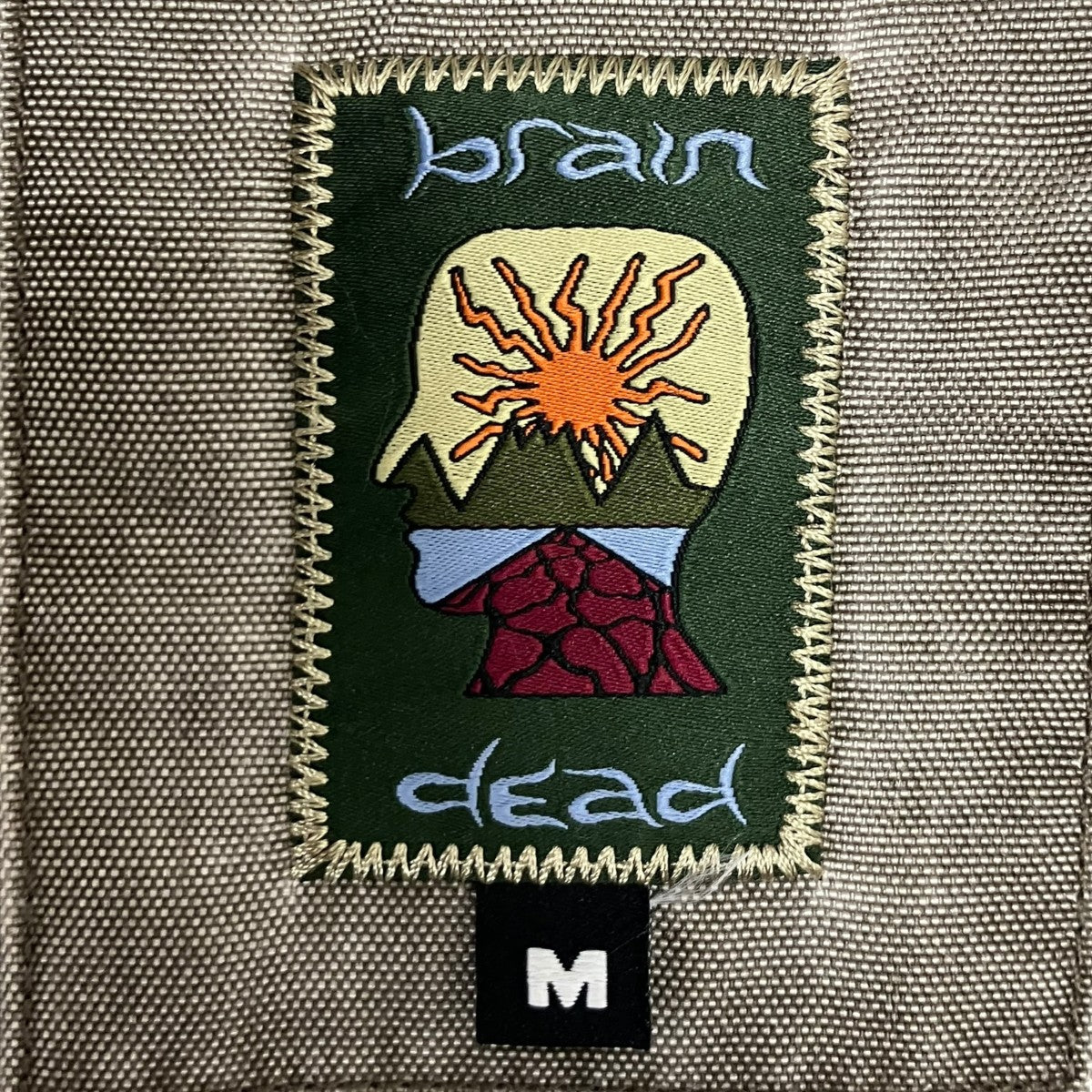 BRAIN DEAD WASHED RIPSTOP TOGLE JACKET トグルボタンジャケット 古着・中古-6枚目のアイテム画像