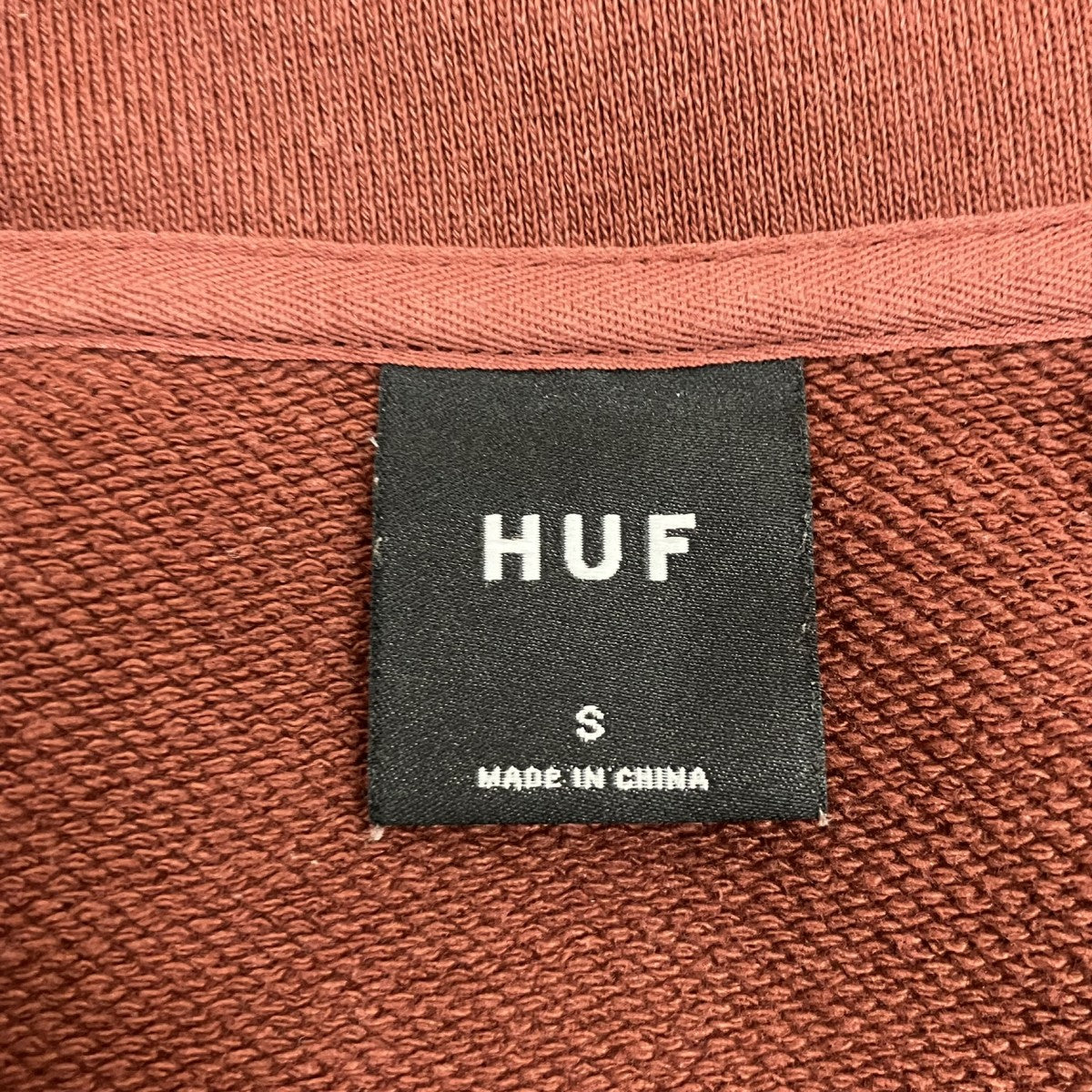 HUF ジップパーカー 古着・中古-5枚目のアイテム画像