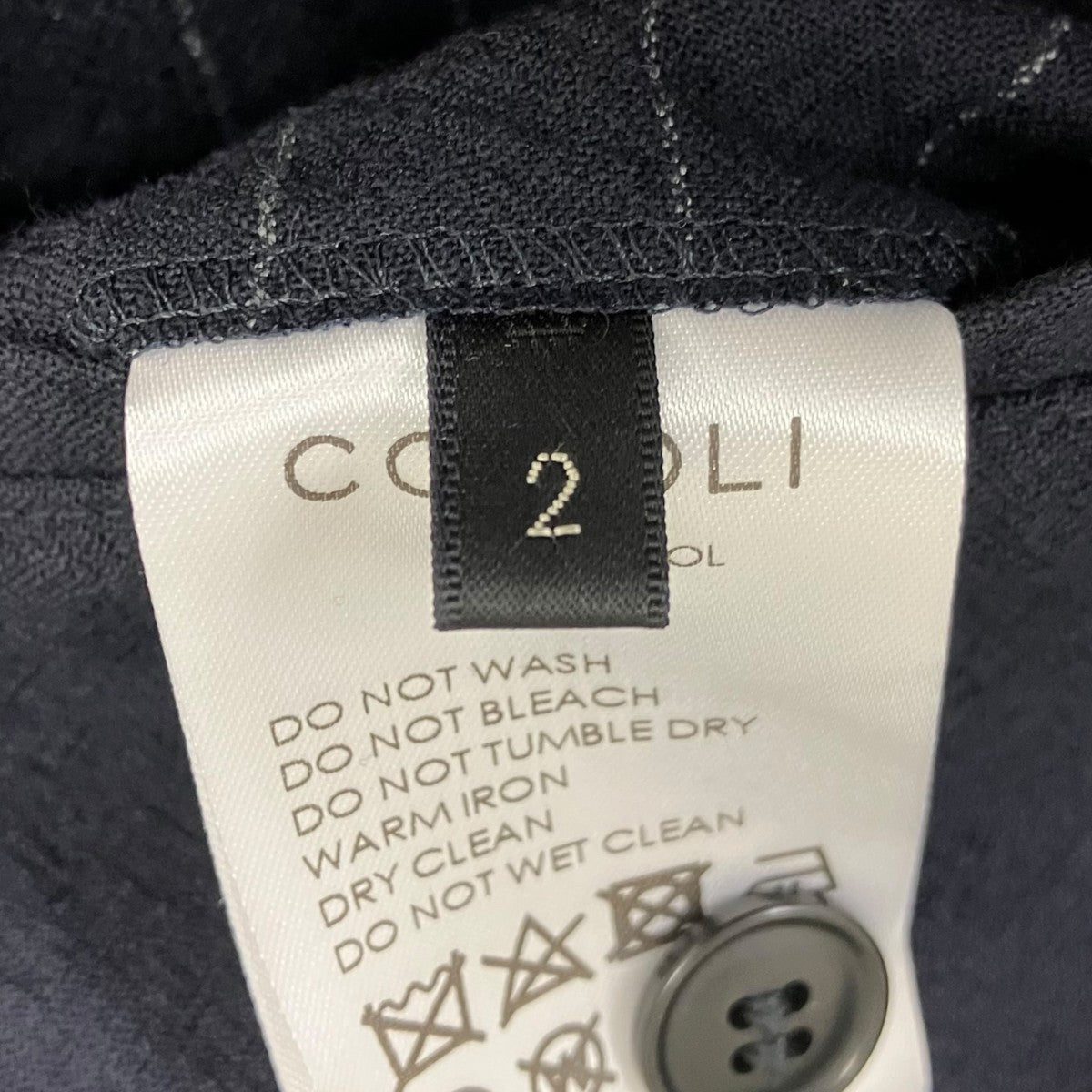 COMOLI ウールパンツ 古着・中古-6枚目のアイテム画像