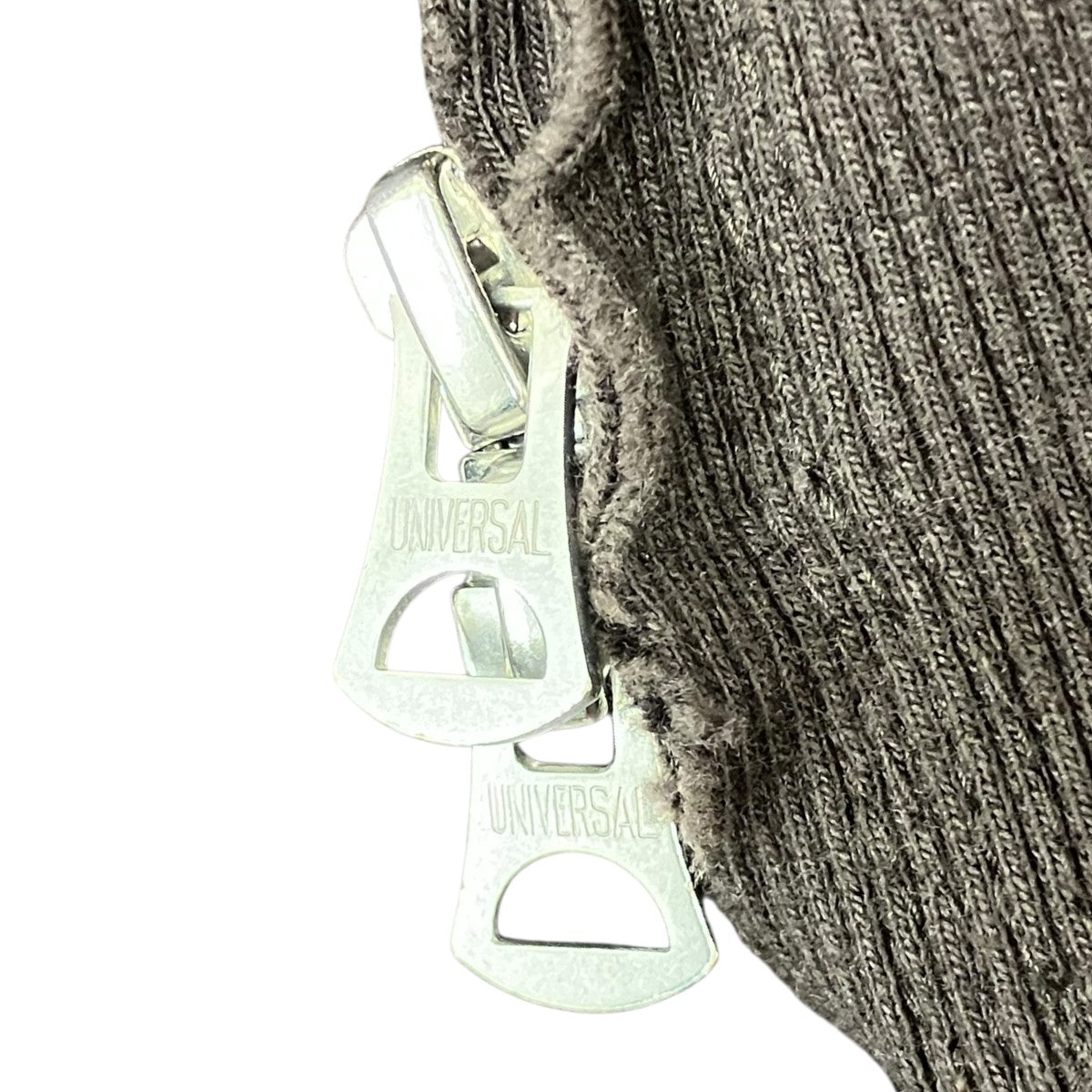 ANCELLM 25AW SWEAT HOODIE COAT BROWN ジップパーカー 古着・中古-7枚目のアイテム画像