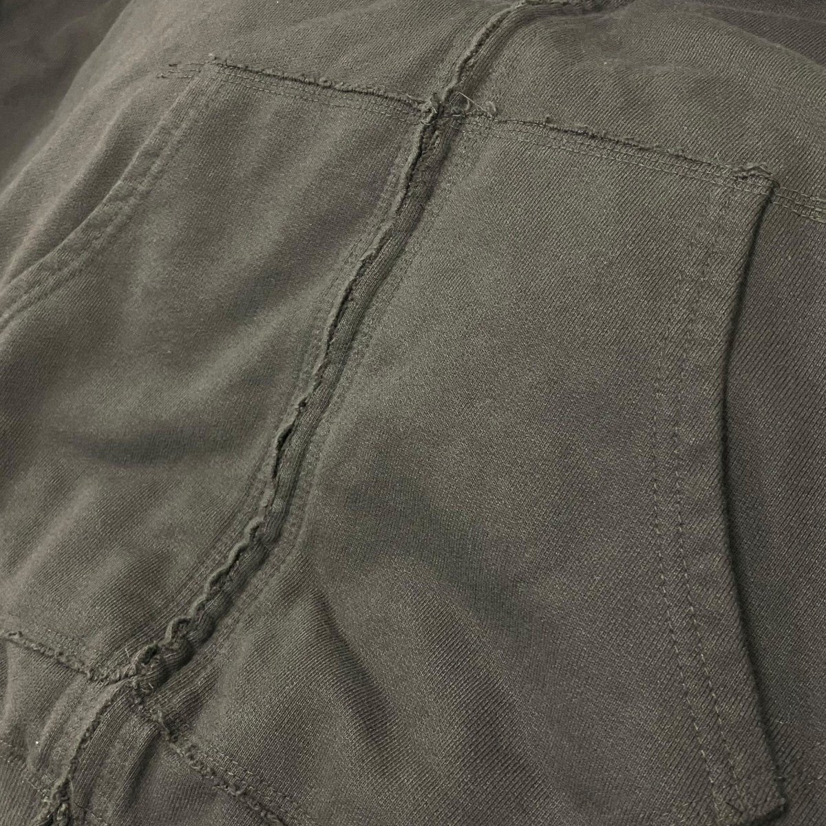 ANCELLM 25AW SWEAT HOODIE COAT BROWN ジップパーカー 古着・中古-8枚目のアイテム画像