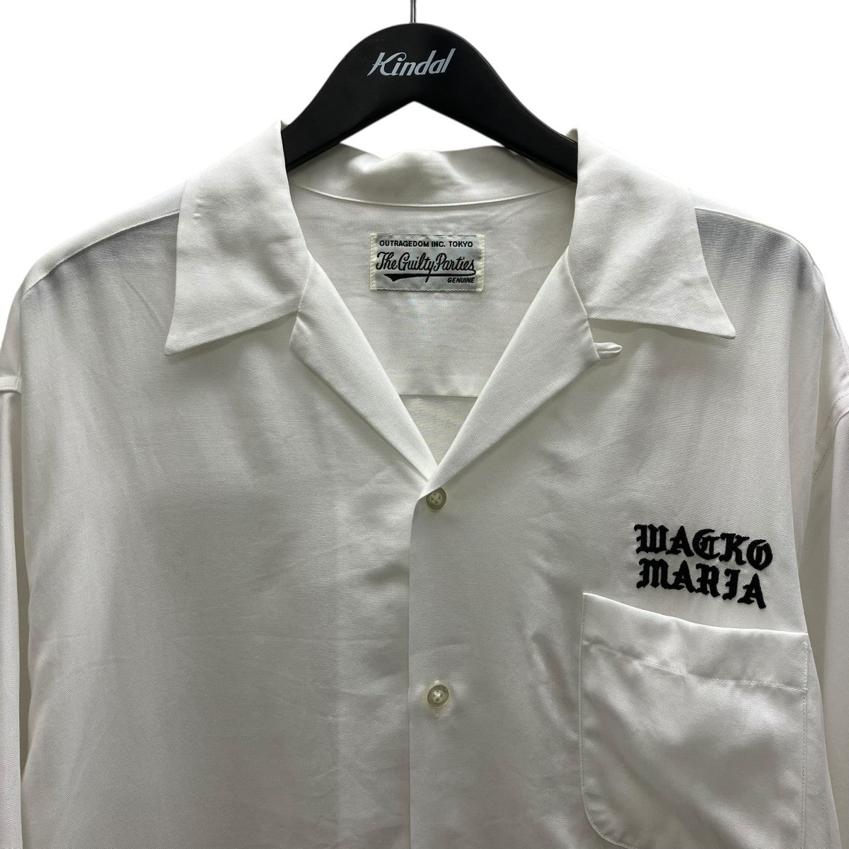 WACKO MARIA 50’S OPEN COLLAR SHIRT S S半袖シャツ 古着・中古-3枚目のアイテム画像