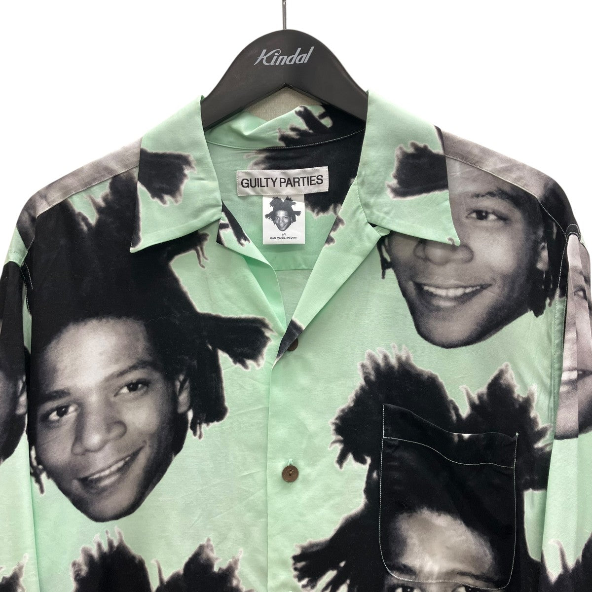 WACKO MARIA(ワコマリア) BASQUIAT HAWAIIAN SHIRT半袖シャツ グリーン