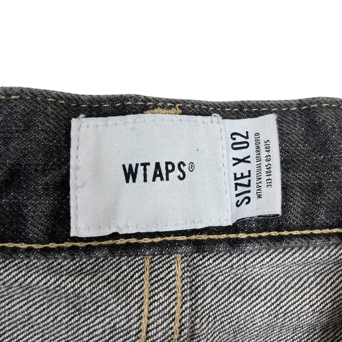 WTAPS BLUES BAGGY 02 デニムパンツ 古着・中古-6枚目のアイテム画像