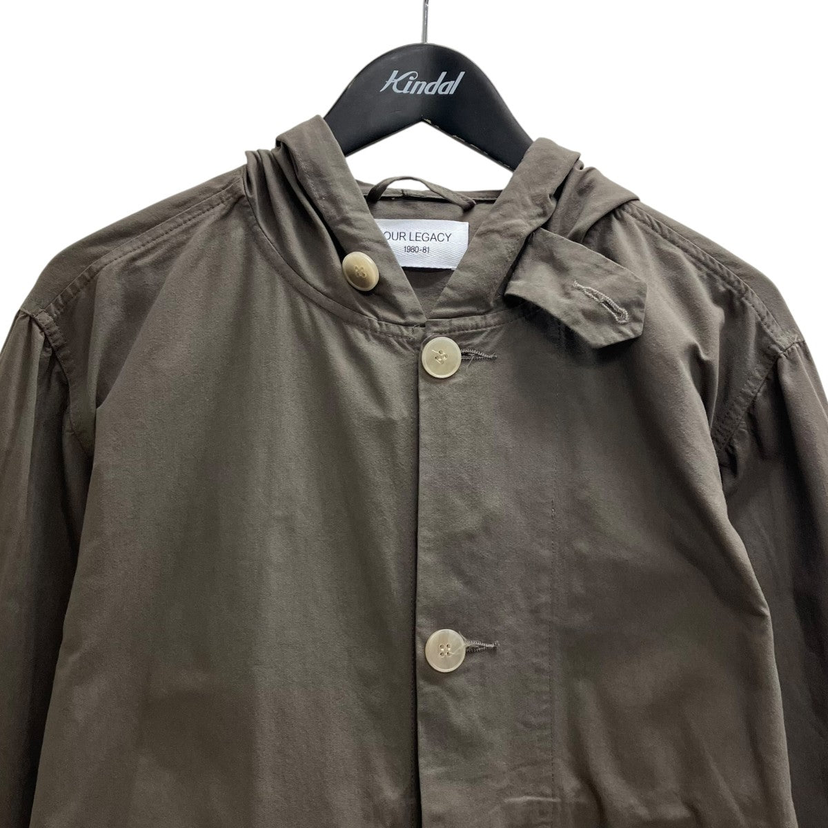 OUR LEGACY ARTISAN PARKAフーデッドシャツ 古着・中古-3枚目のアイテム画像