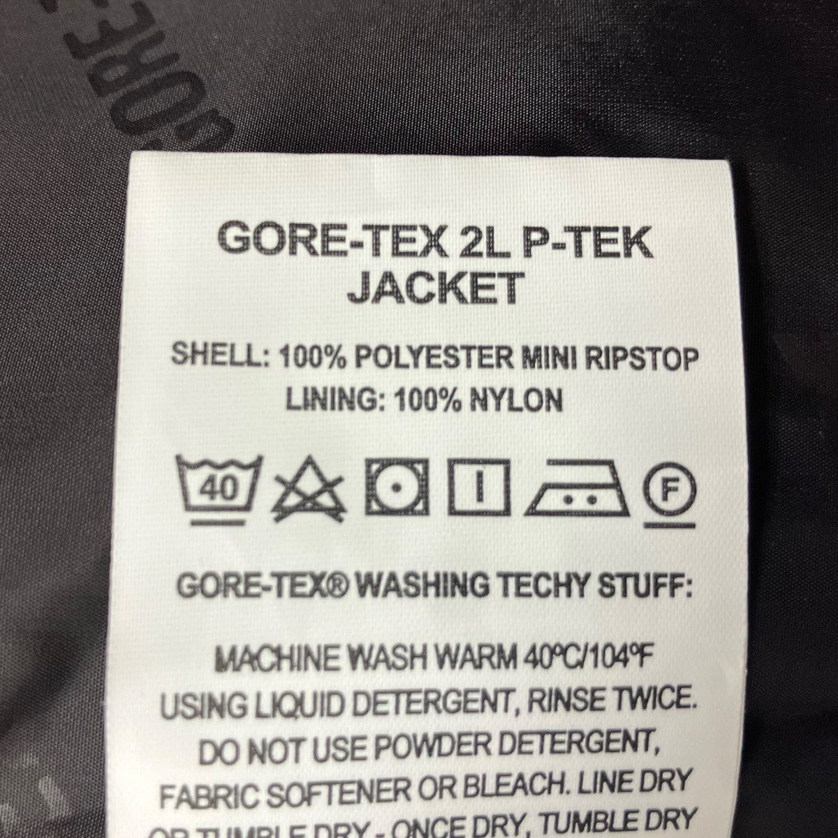 PALACE 26SSGORE-TEX 2L P-TEK JACKETナイロンパーカー 古着・中古-7枚目のアイテム画像