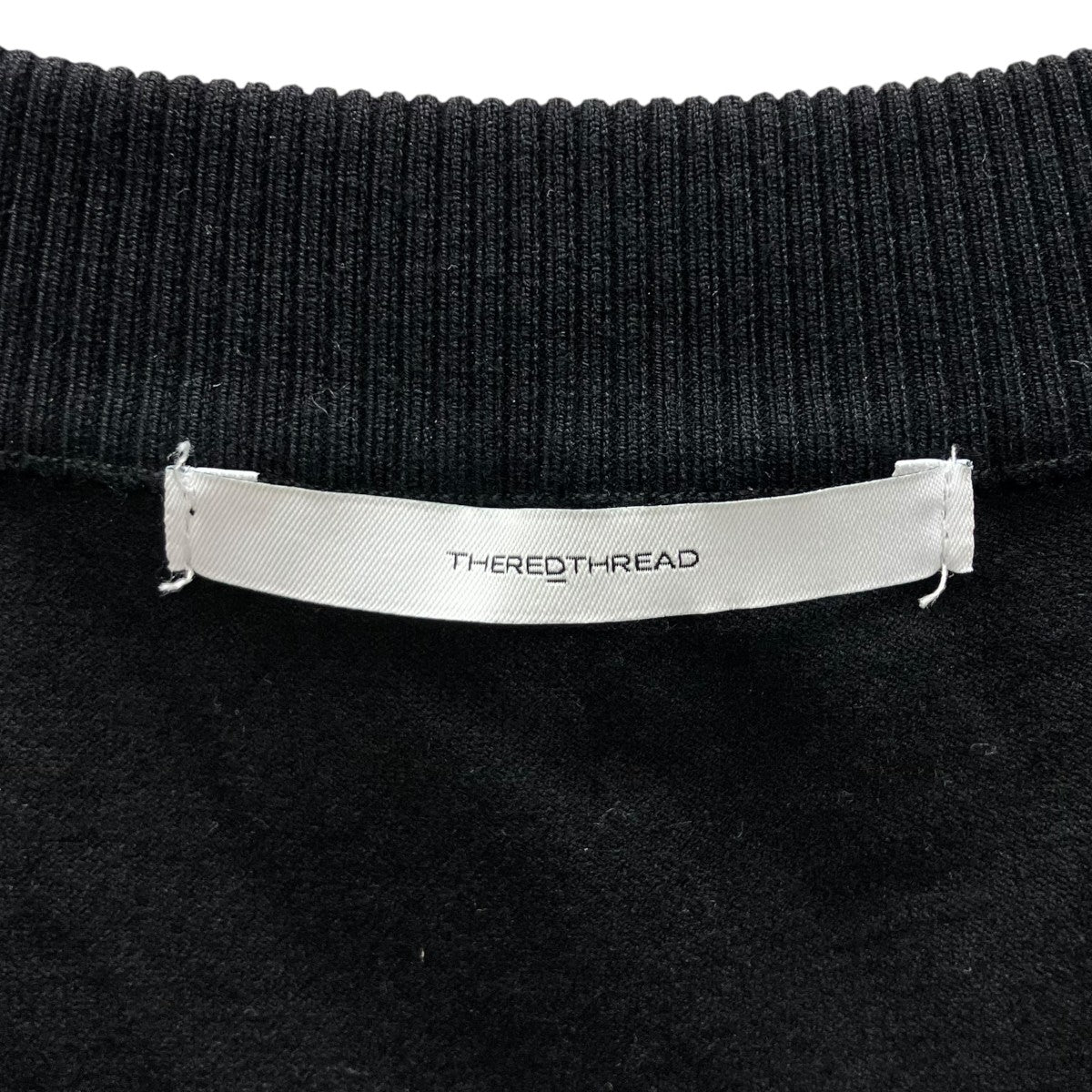 THE RED THREAD S sheer docked dress mini レイヤードブラウス 古着・中古-5枚目のアイテム画像