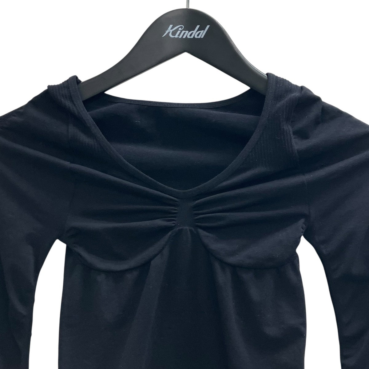 THE RED THREAD(ザレッドスレッド) S ruched sculpt body 長袖ブラウス