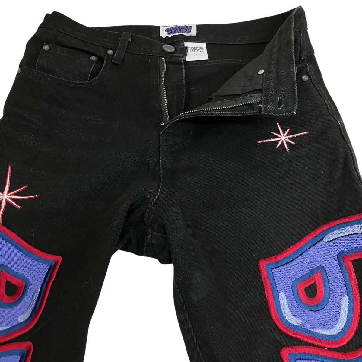 PURPLE STAIN デニムパンツ 古着・中古-3枚目のアイテム画像
