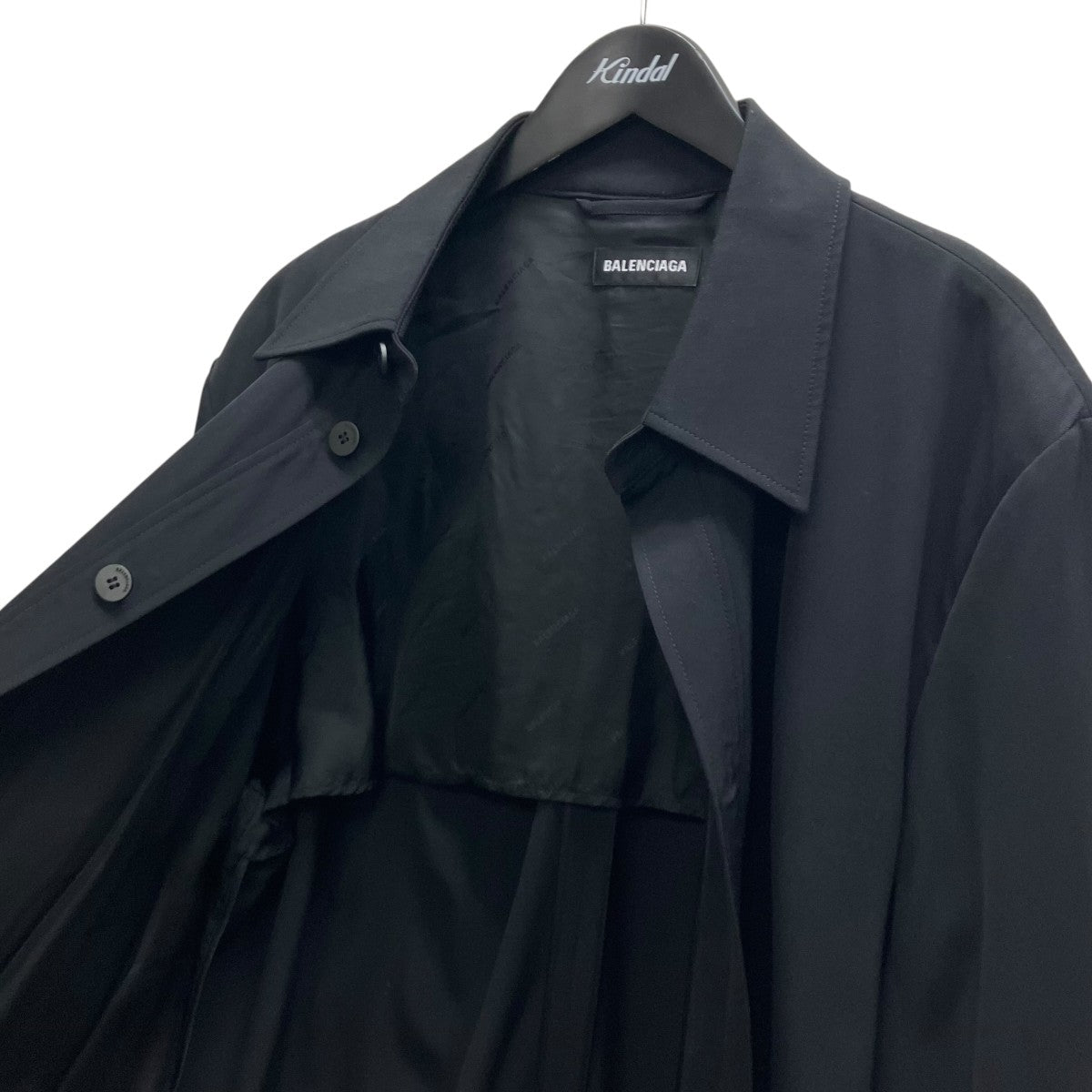BALENCIAGA シャツジャケット 古着・中古-4枚目のアイテム画像
