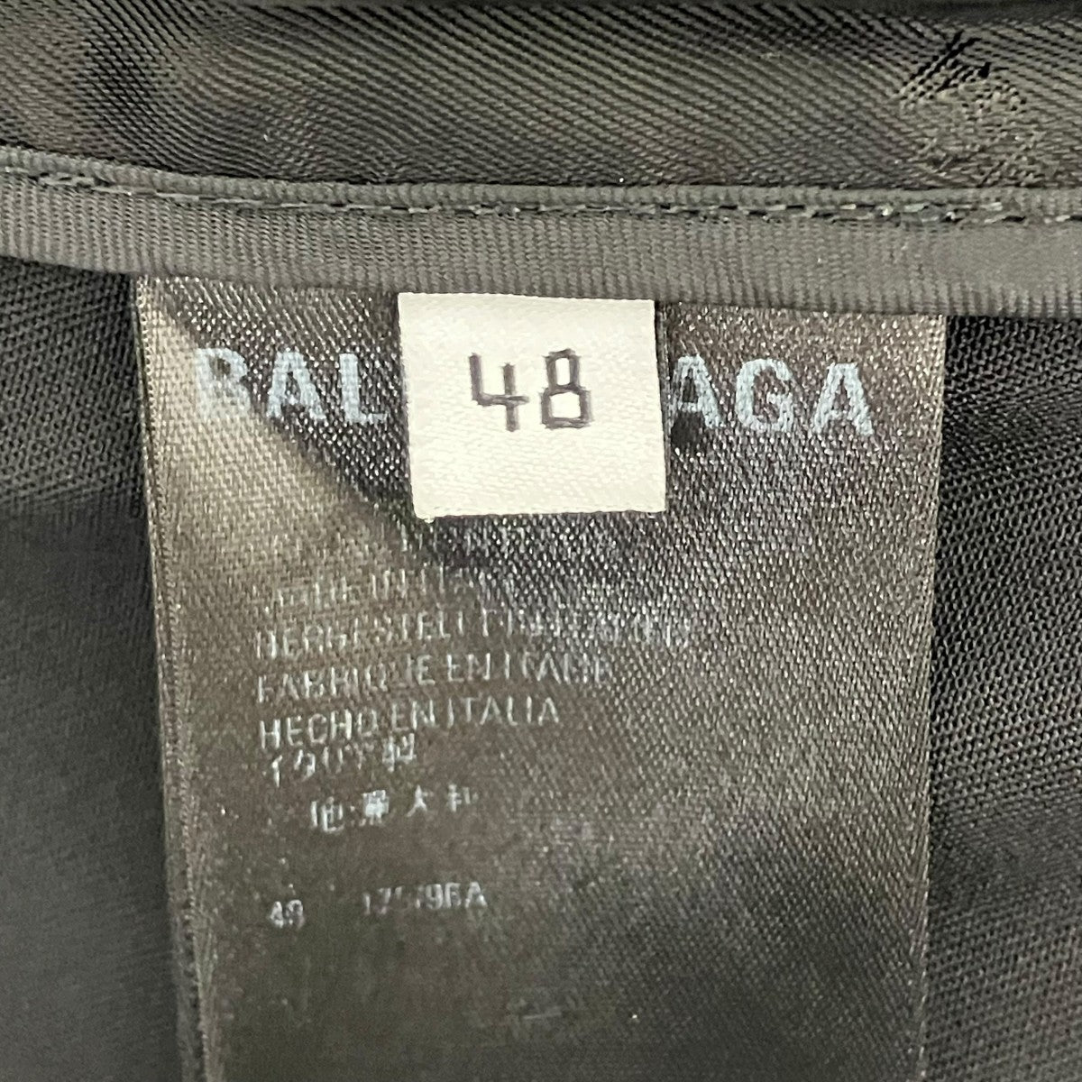 BALENCIAGA シャツジャケット 古着・中古-8枚目のアイテム画像