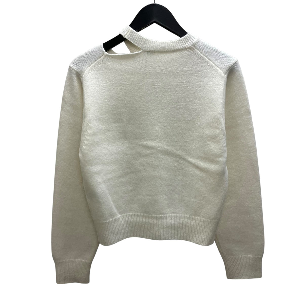 ウールカシミヤスリットニット
