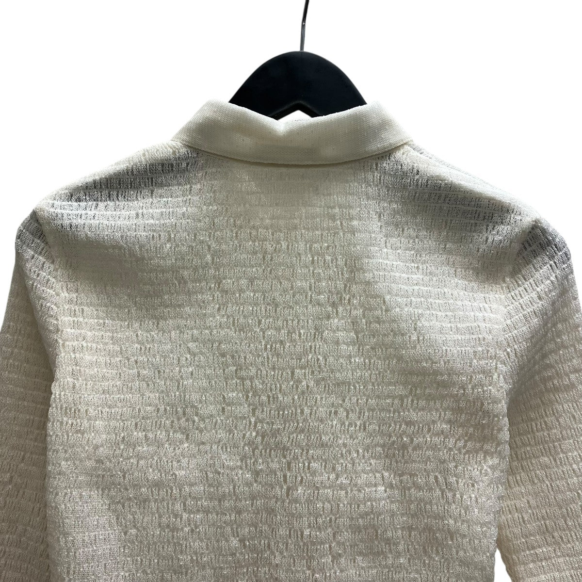CLANE GATHERED MESH SHIRTS 長袖カットソー 古着・中古-4枚目のアイテム画像