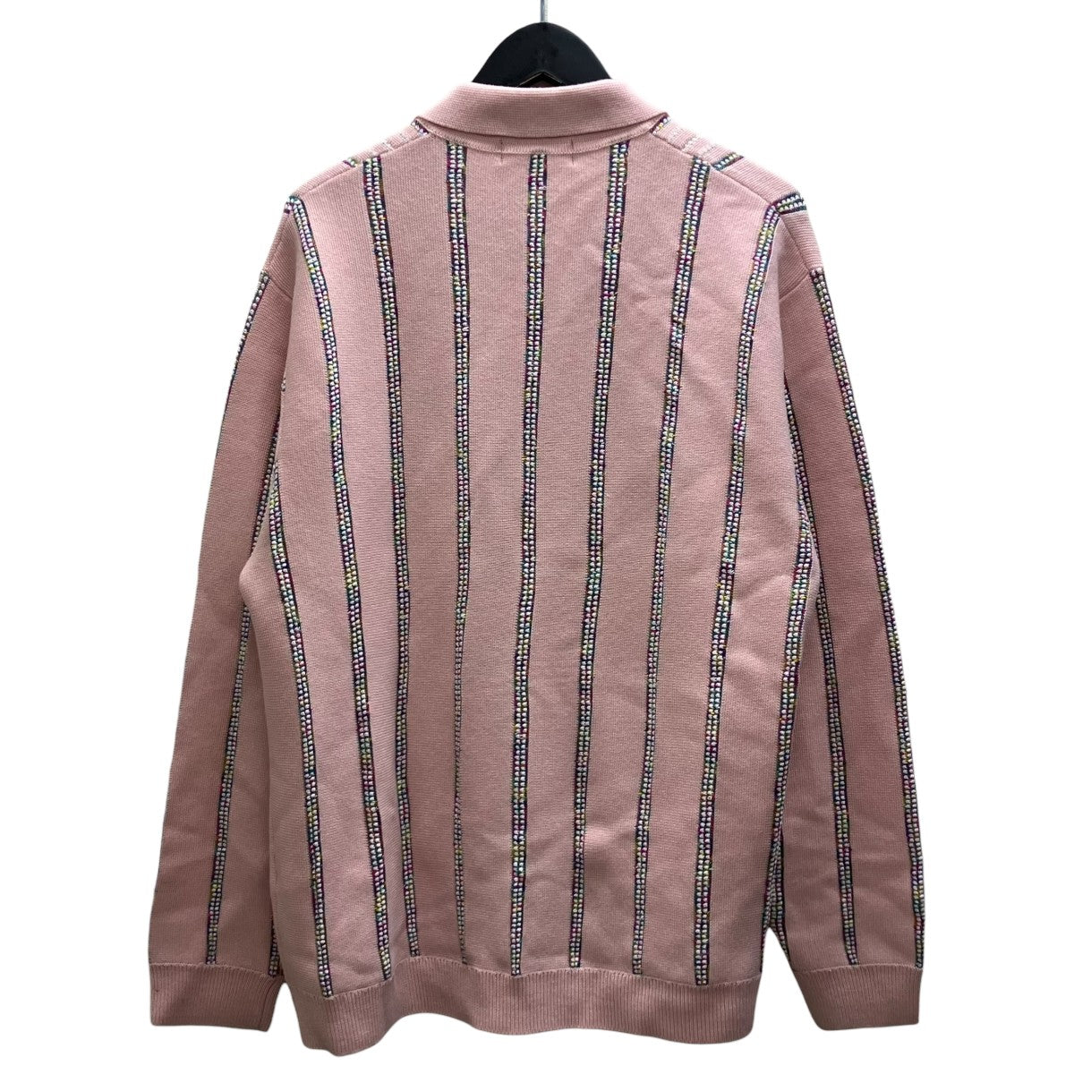 Spackle Stripe Zip Up Cardiganジップアップポロシャツ