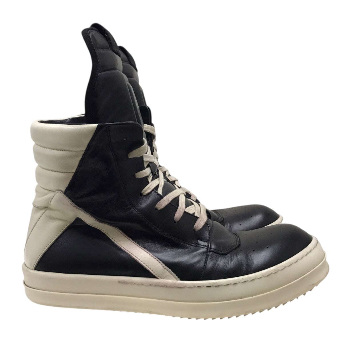 RICK OWENS GEOBASKETハイカットスニーカー 古着・中古-4枚目のアイテム画像